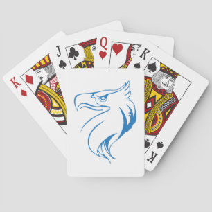 Eagle’s head playing cards