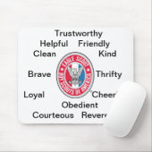 Eagle Scout Insignia Mousepad (With Mouse)