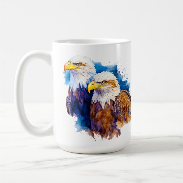Eagle Series 15 oz Classic Mug (Left)