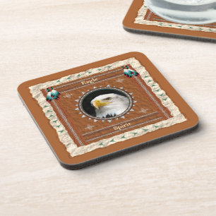 Eagle -Spirit- Cork Coaster Set of 6