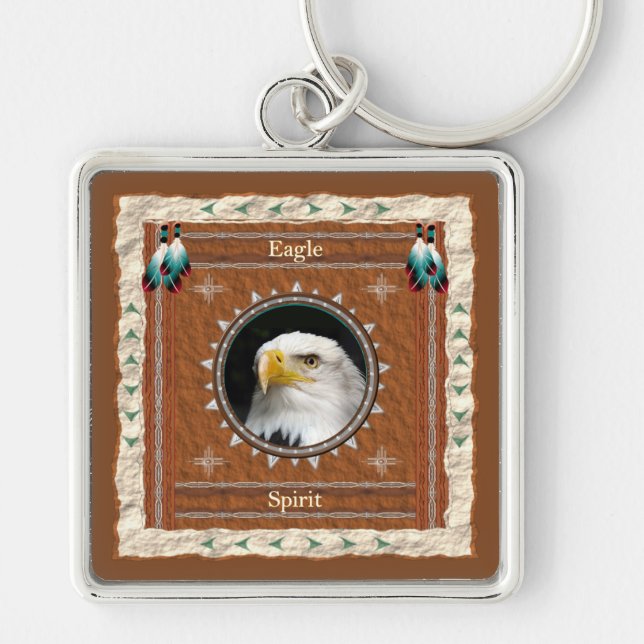 Eagle Spirit Energy Key Ring (Front)