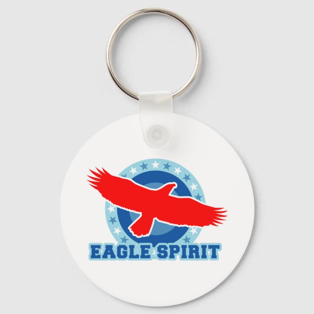 Eagle Spirit Key Ring (Front)