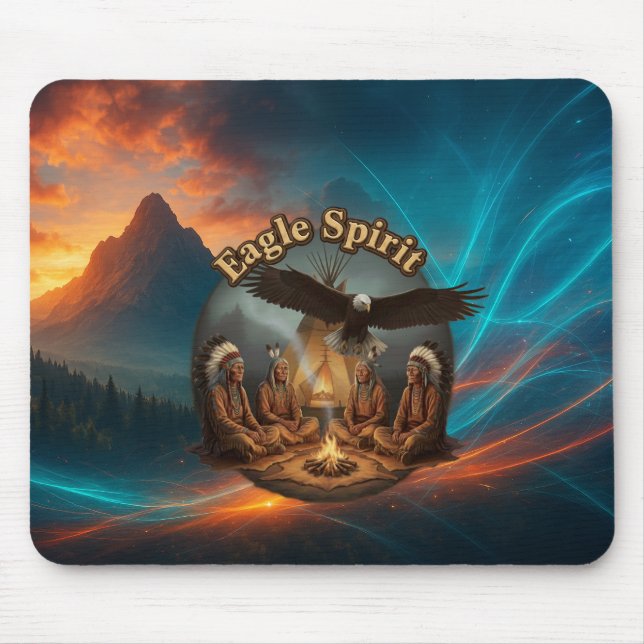 Eagle Spirit Mouse Pad (Front)