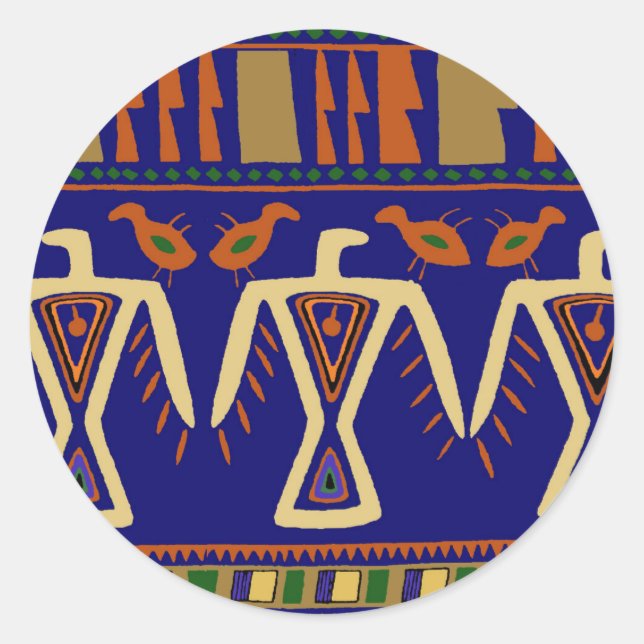 Eagle Spirits Classic Round Sticker (Front)