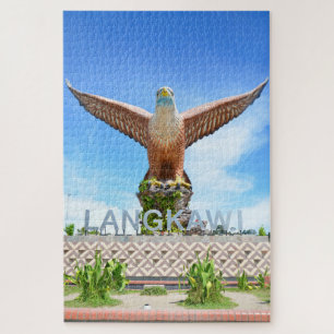 Eagle Square Statue on Langkawi Island Malaysia Jigsaw Puzzle