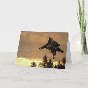 Eagle Sunrise Greeting Card