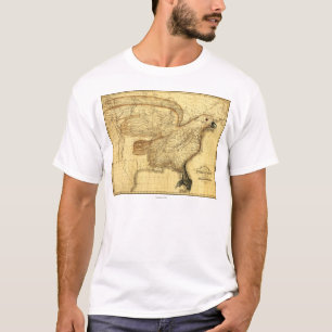 Eagle Superimposed on the United States T-Shirt
