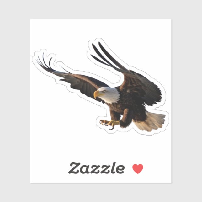 Eagle Swooping Down (Sheet)