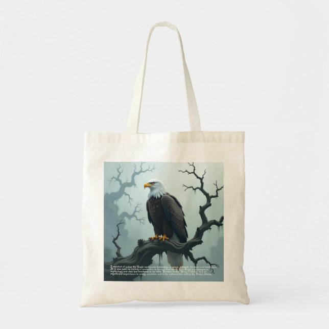 Eagle Symbolism  Tote Bag (Front)