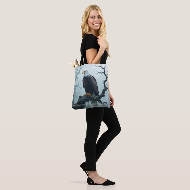 Eagle Symbolism  Tote Bag (On Model)