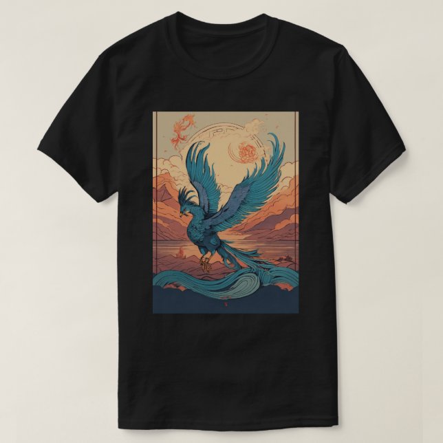 Eagle t-shirt koi bhi colour (Design Front)