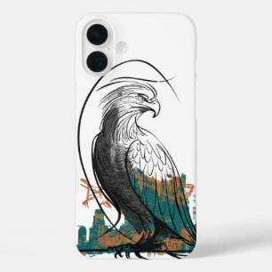 Eagle-“Urban Sentinel” iPhone 16 Plus Case