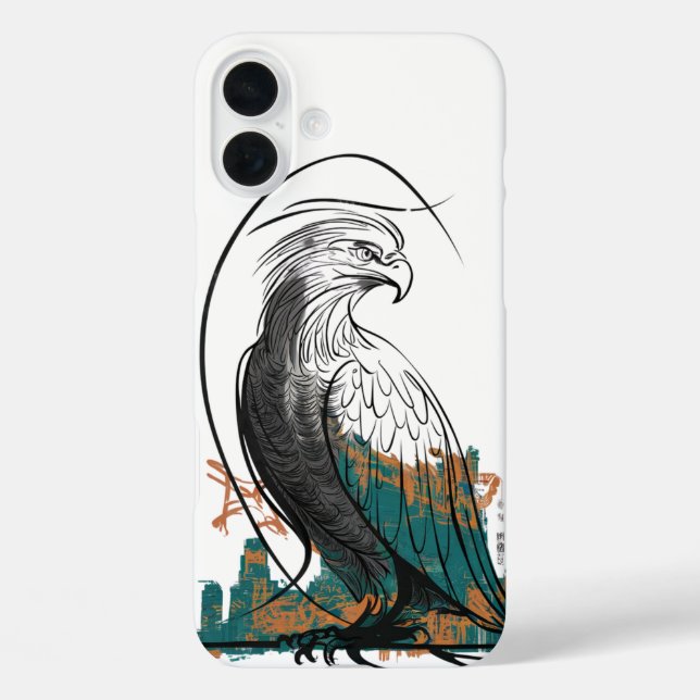 Eagle-“Urban Sentinel” Case-Mate iPhone Case (Back)