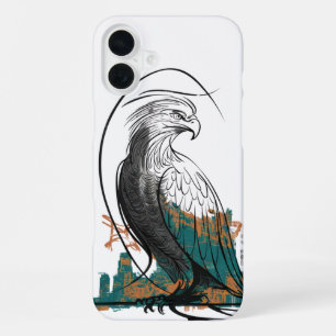 Eagle-“Urban Sentinel” iPhone 16 Plus Case
