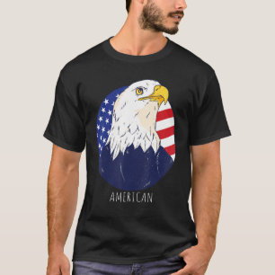 Eagle Usa 4th Of July Patriotic American Graphic 1 T-Shirt