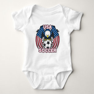 Eagle USA Soccer Baby Bodysuit