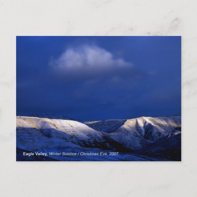 EAGLE VALLEY POSTCARD (Front)