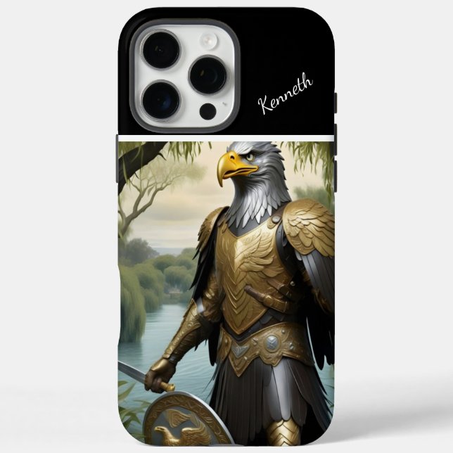 Eagle Warrior's Vigil Case-Mate iPhone Case (Back)