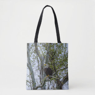 Eagle Watch Out Tote Bag