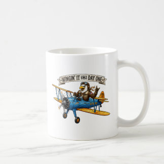 Eagle Winging It Coffee Mug