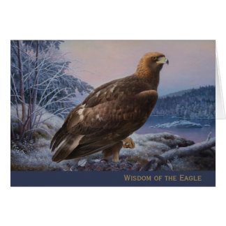 Eagle wisdom Ferdinand von Wright 1884 CC0055 Card