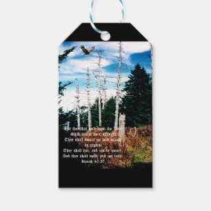 Eagle with Isaiah 40:31 Gift Tags