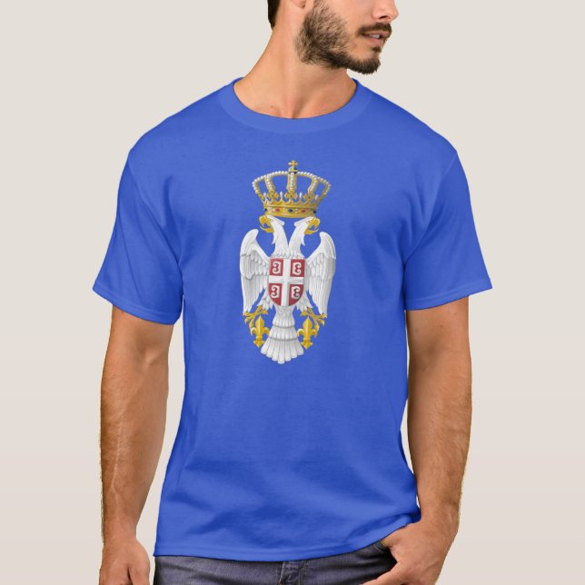 Eagle with the cross and firesteels T-Shirt (Front)