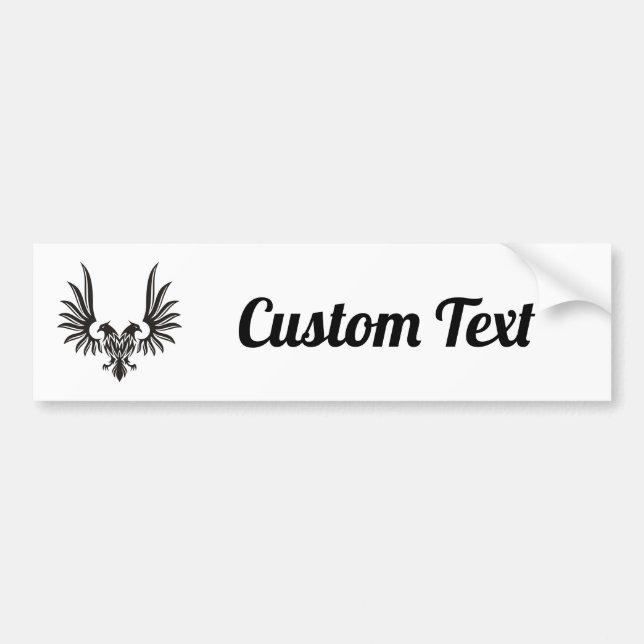 Eagle with two Heads Bumper Sticker (Front)