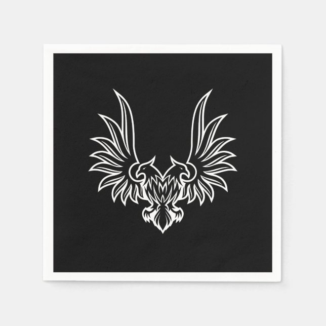 Eagle with two heads napkin (Front)