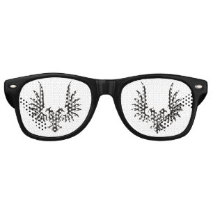 Eagle with two heads retro sunglasses