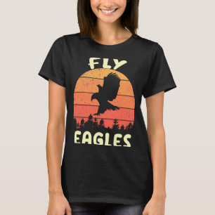 Eagles American Bald bird animal retro Vintage T-Shirt