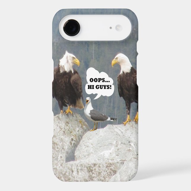 Eagles and Seagulls Barely There iPhone 17 (Back)