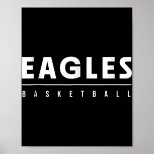 Eagles Basketball Tank Top  Poster