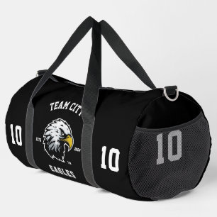 Eagles "Customizable" Sport Team Duffle Bag