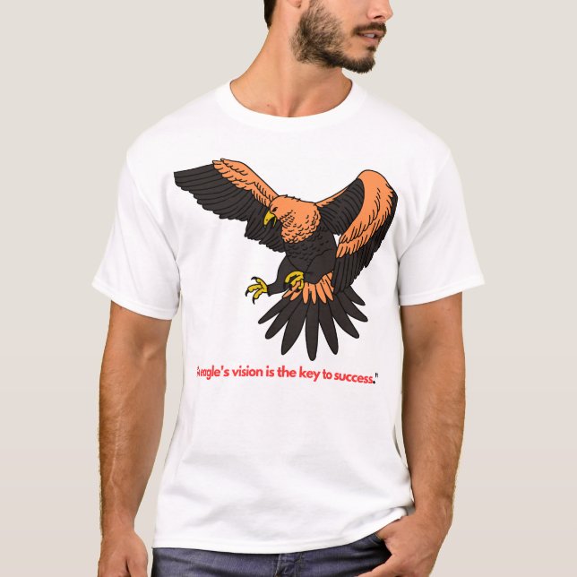 Eagle's Eye Premium customised design t-shirts (Front)