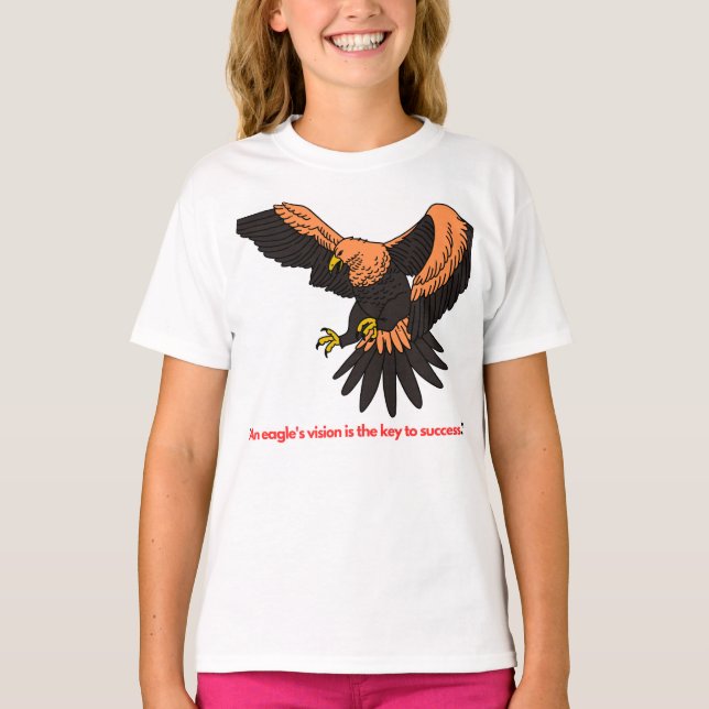 Eagle's Eye Premium customised design t-shirts (Front)