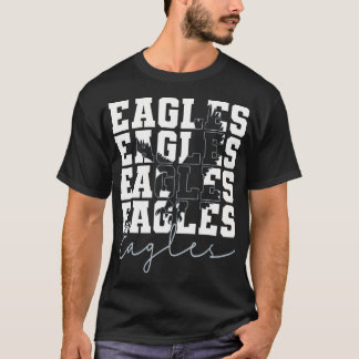 Eagles Fly Vintage Eagles Flying Bird Inspirationa T-Shirt