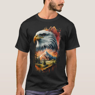 Eagle's Gaze: Crafting a Picturesque Haven in Natu T-Shirt