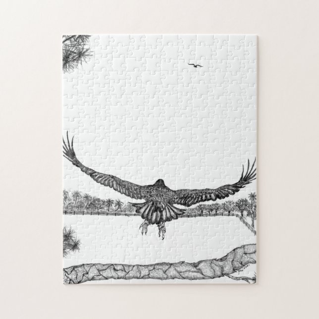 EAGLES HARRIET + M HOME STRONGER WAIT FOR ME JIGSAW PUZZLE (Vertical)