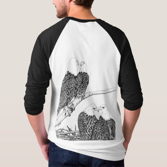 EAGLES HARRIET OZZIE M15 Es THE LEGACY CONTINUES T-Shirt (Back)