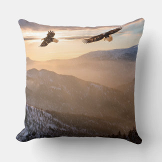 Eagles in Flight Cushion