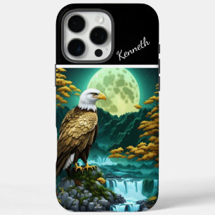Eagle's Moonlit Watch iPhone 16 Pro Max Case