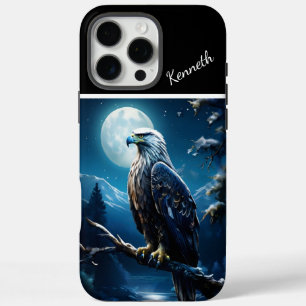 Eagle's Moonlit Watch iPhone 16 Pro Max Case