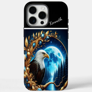 Eagle's Moonlit Watch iPhone 16 Pro Max Case