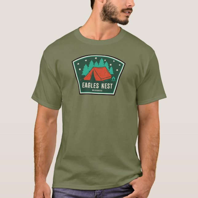 Eagles Nest Wilderness Colorado Camping T-Shirt (Front)