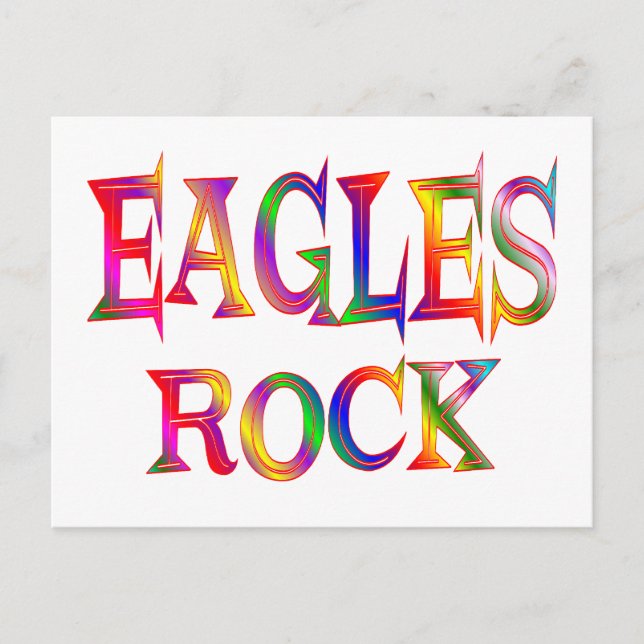 Eagles Rock Postcard (Front)