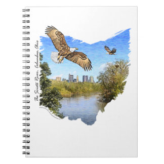 Eagles Scioto River Columbus Ohio Notebook