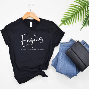 Eagles Script Typography Personalised T-Shirt