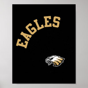 Eagles Soccer Gold Eagles Game Day School Spirit Poster