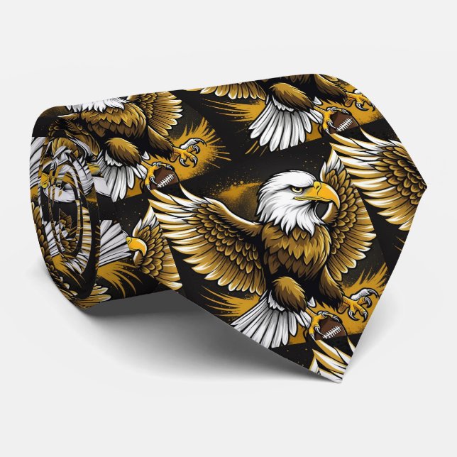 Eagles Sports American Football Necktie (Rolled)
